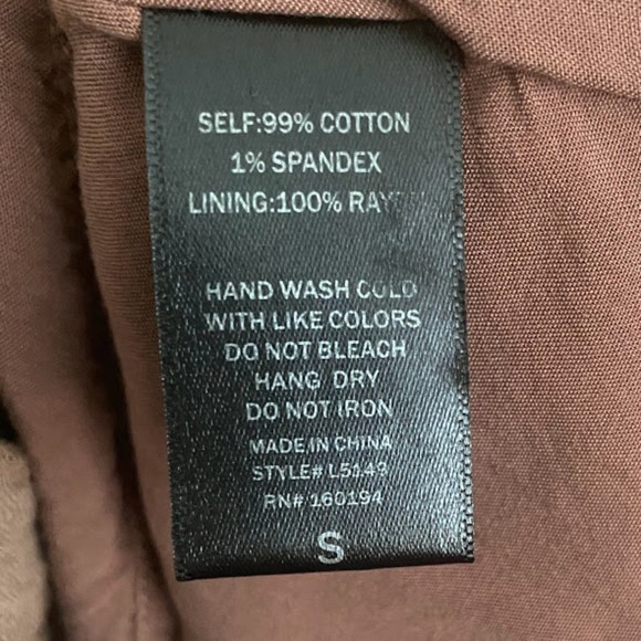 By Together Brown Plaid Short Sleeve Prairie Mini Dress S - Picture 8 of 9